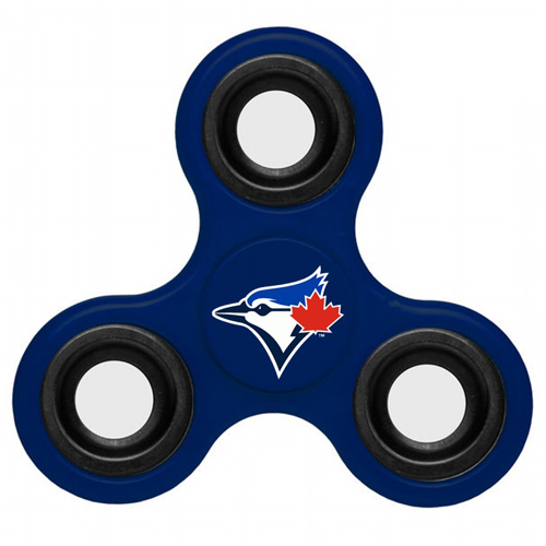 MLB Toronto Blue Jays 3 Way Fidget Spinner F37 - Royal
